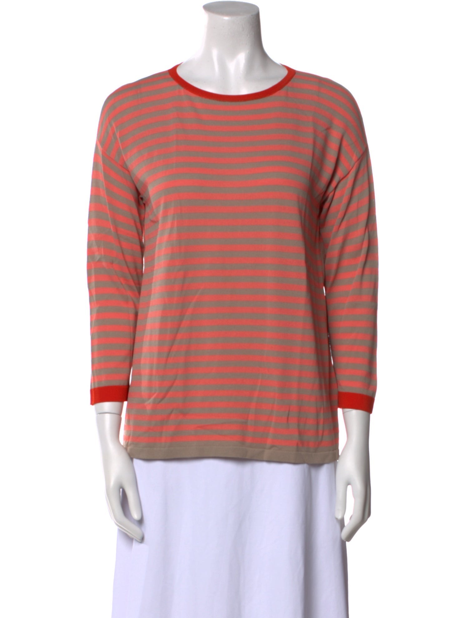 NVLT Striped Crew Neck Sweater