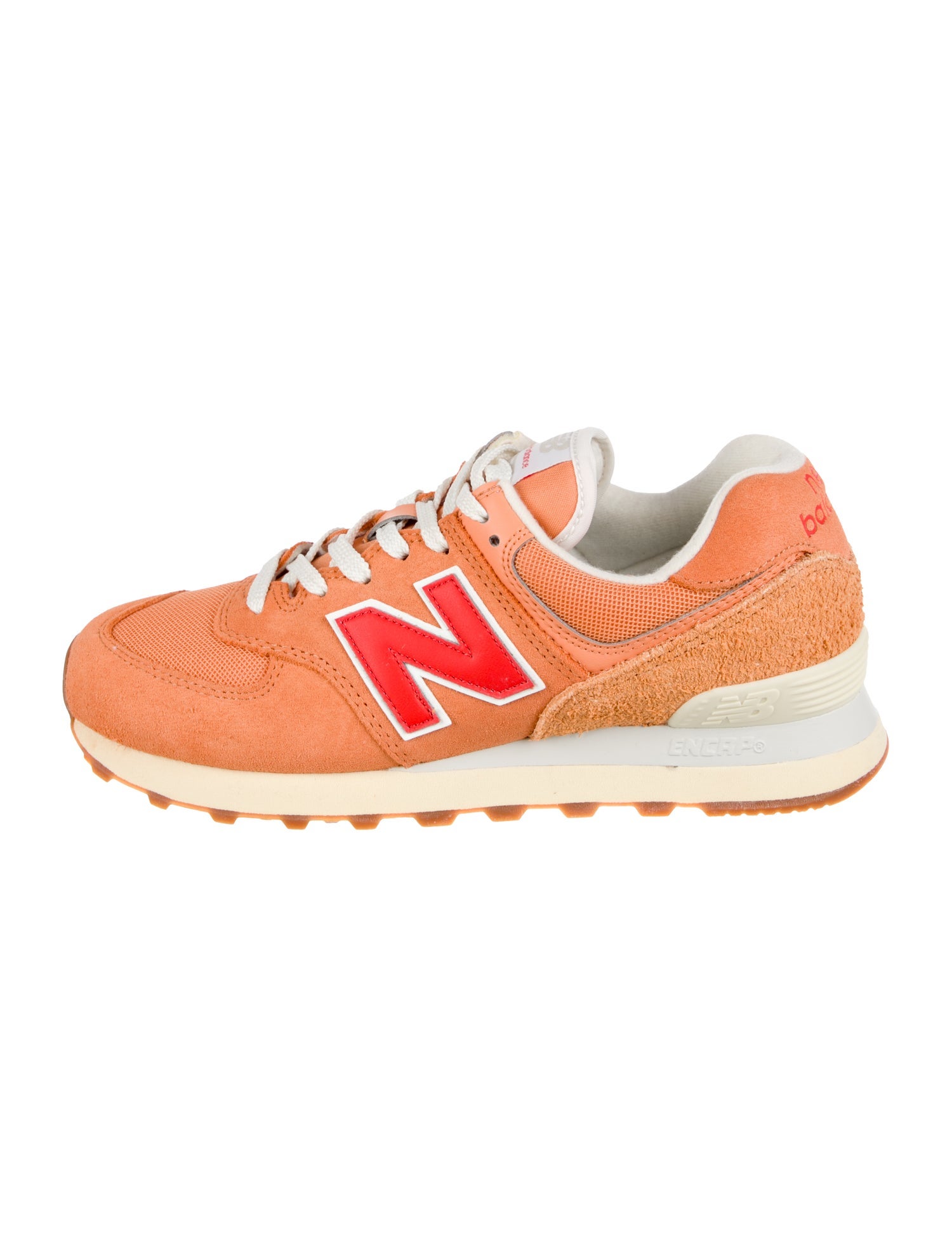 New Balance x Ganni Suede Printed Athletic Sneakers