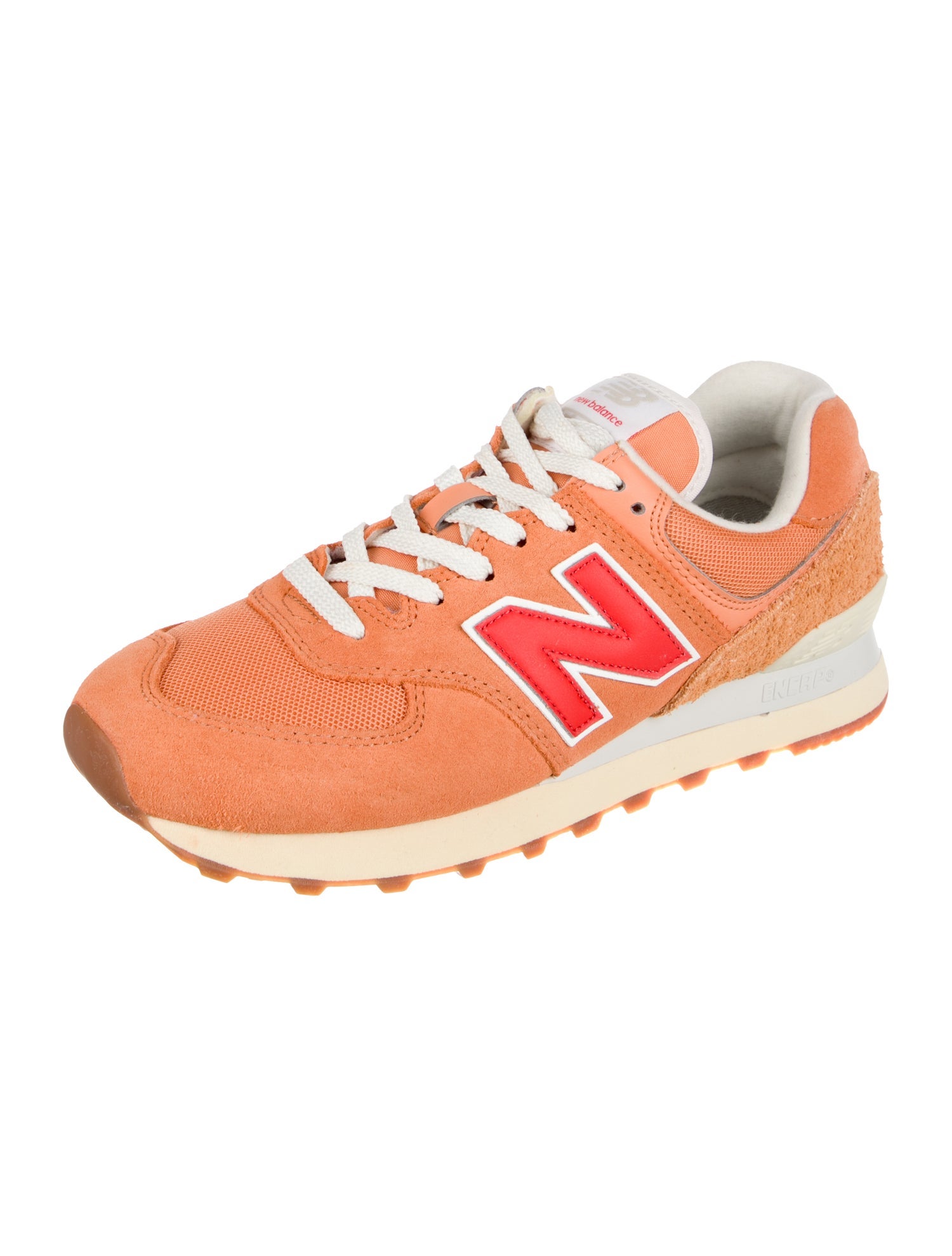 New Balance x Ganni Suede Printed Athletic Sneakers