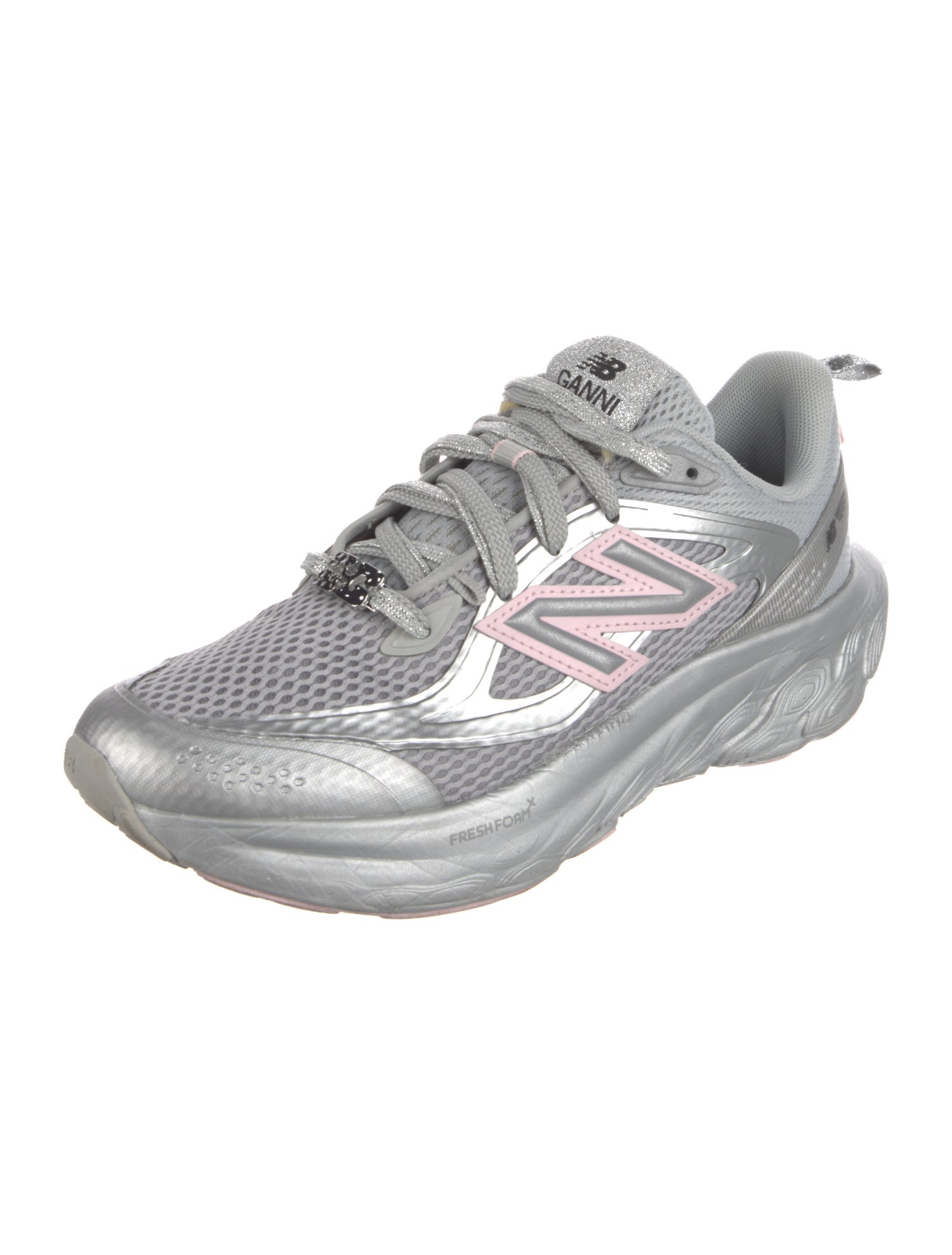 New Balance x Ganni Mesh Athletic Sneakers