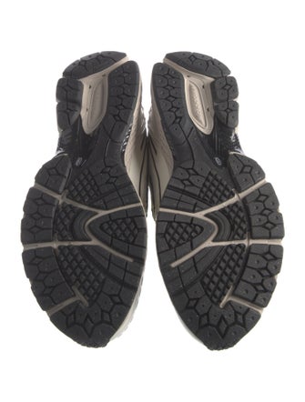 New Balance x Ganni Mesh Striped Sneakers