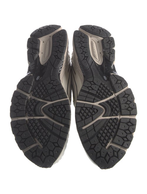 New Balance x Ganni Mesh Striped Sneakers