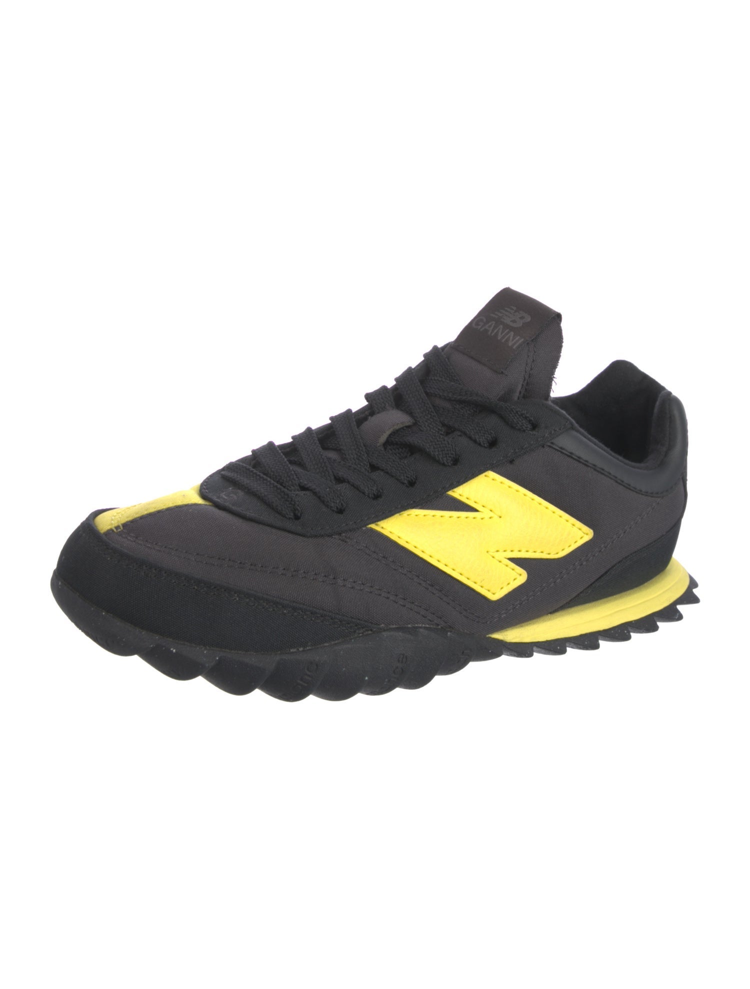 New Balance x Ganni Nylon Colorblock Pattern Athletic Sneakers