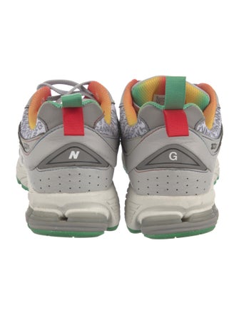 New Balance x Ganni Mesh Printed Athletic Sneakers