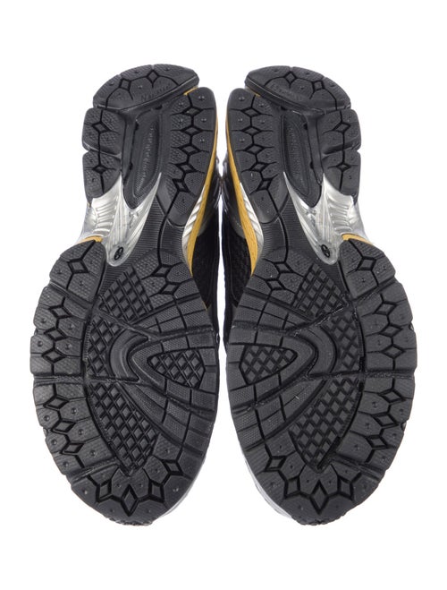 New Balance x Ganni Leather Printed Sneakers