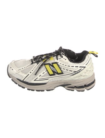 New Balance x Ganni Mesh Printed Athletic Sneakers