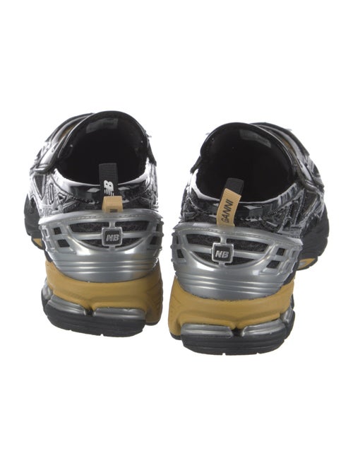 New Balance x Ganni Leather Printed Sneakers