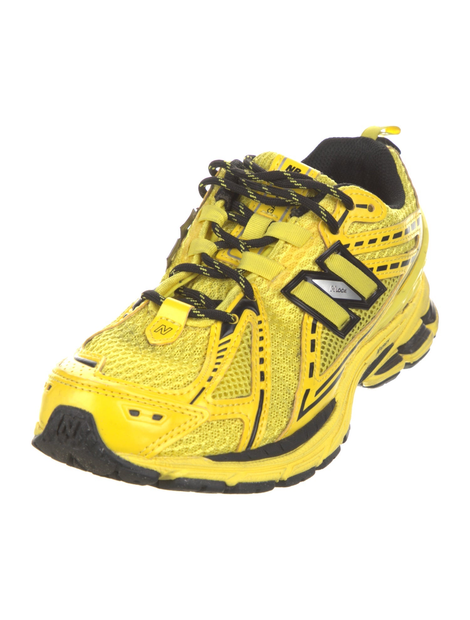 New Balance x Ganni Mesh Printed Athletic Sneakers