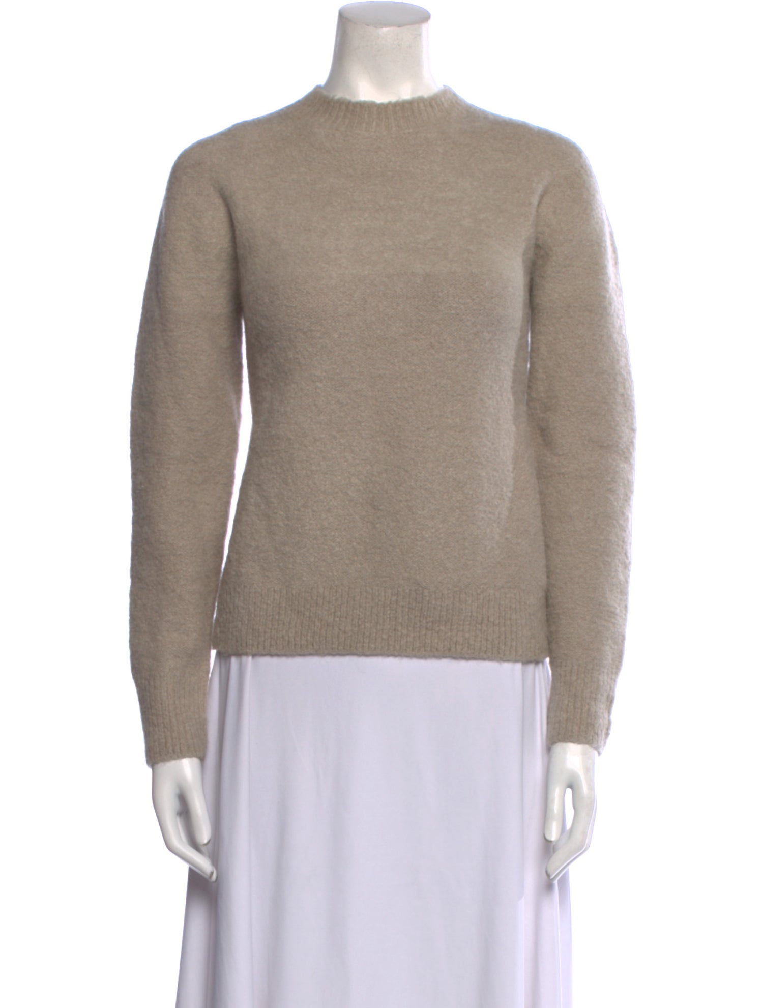 Nothing Written Alpaca Mock Neck Sweater