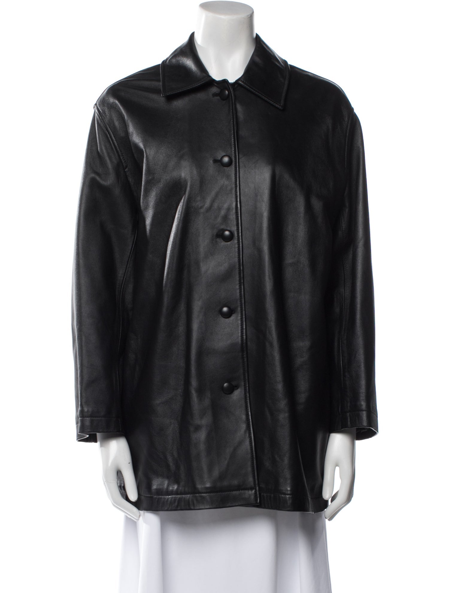 Nothing Written Lambskin Trench Coat