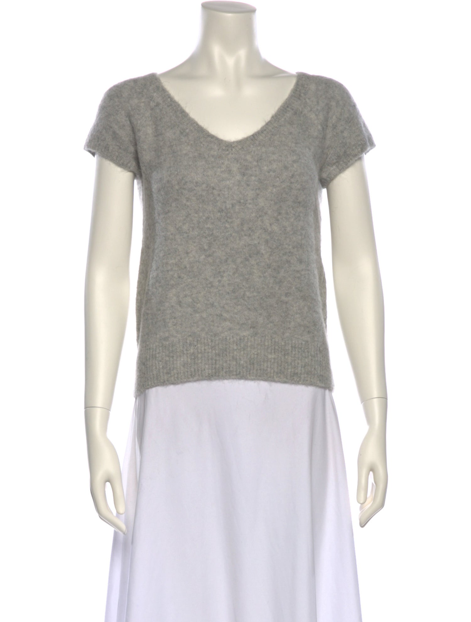 Nothing Written Alpaca V-Neck Sweater