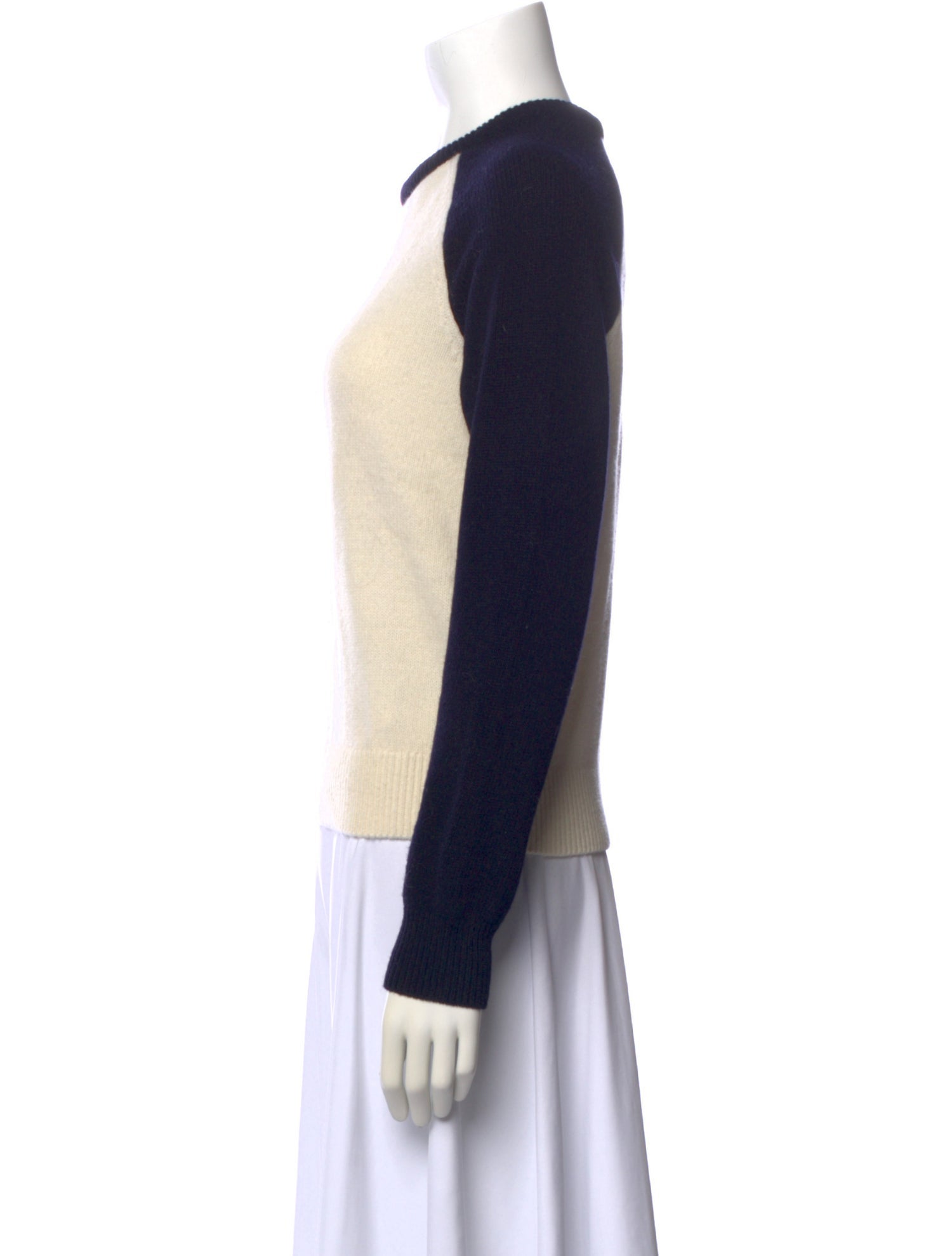 Nothing Written Wool Colorblock Pattern Sweater