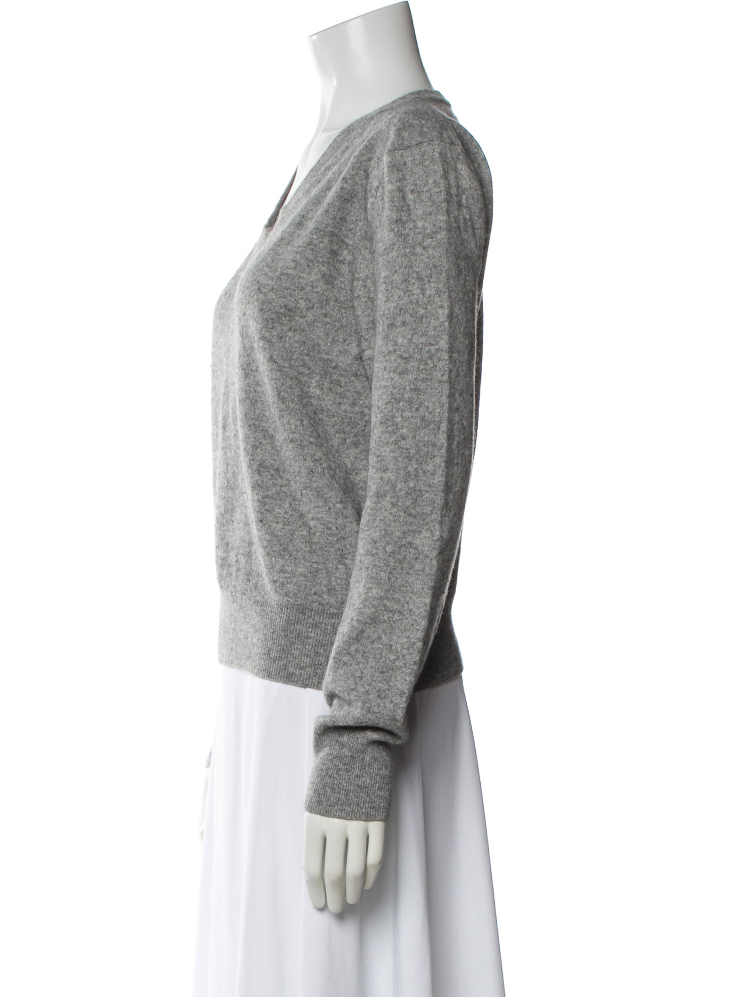 Nothing Written Cashmere V-Neck Sweater