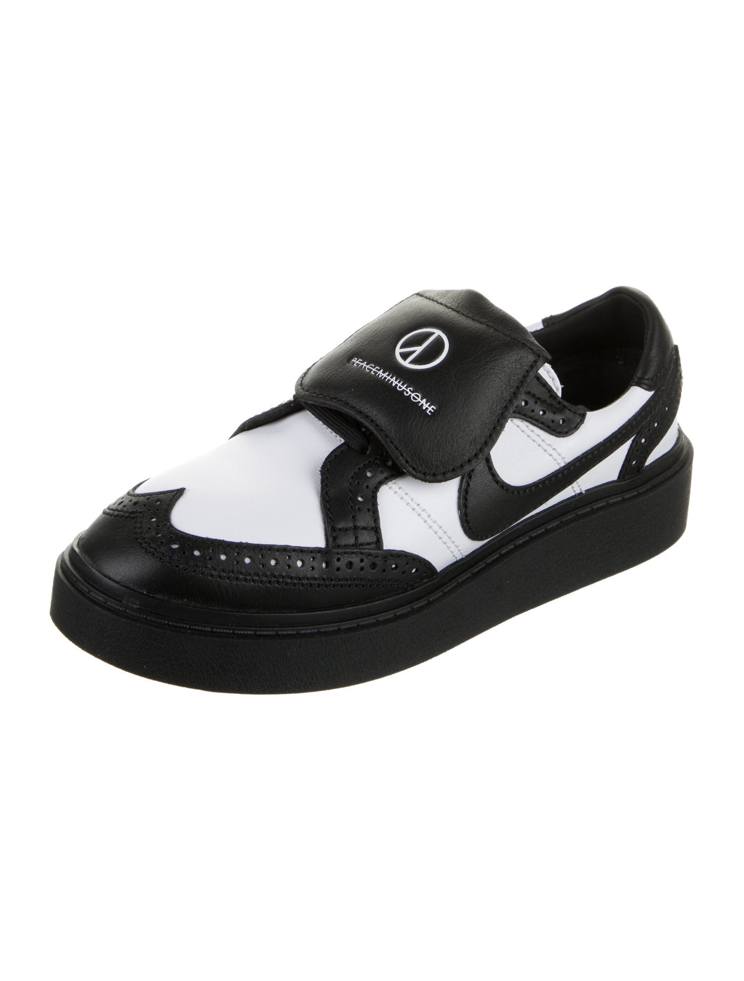 Nike x Peaceminusone Leather Colorblock Pattern Sneakers w/ Tags