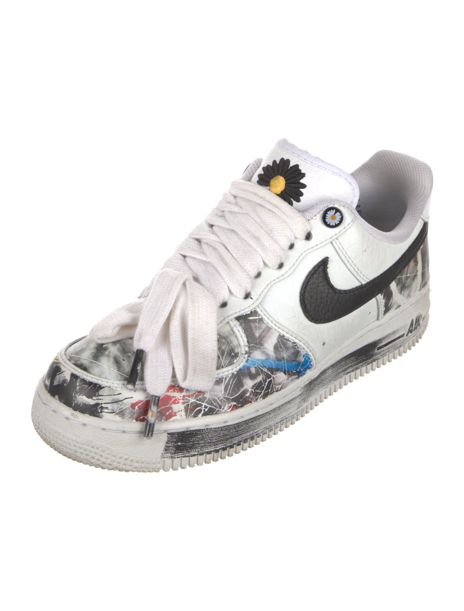 Nike x Peaceminusone Leather Printed Sneakers
