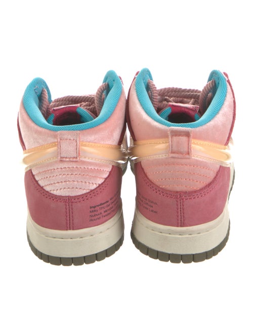 Nike x Social Status Leather Embroidered Accent Athletic Sneakers