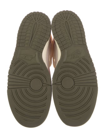 Nike x Social Status Leather Embroidered Accent Athletic Sneakers