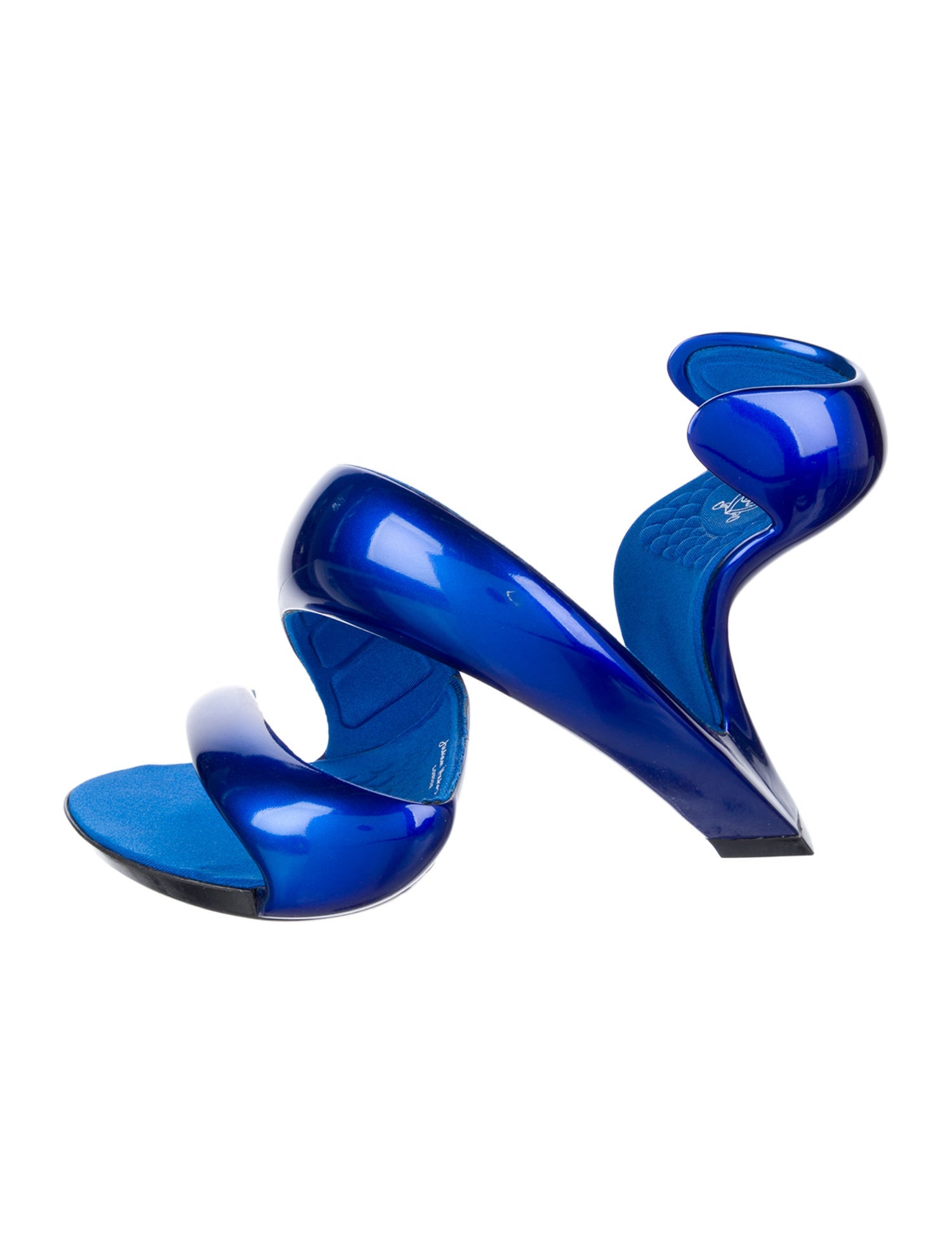 Julian Hakes Patent Leather Slides