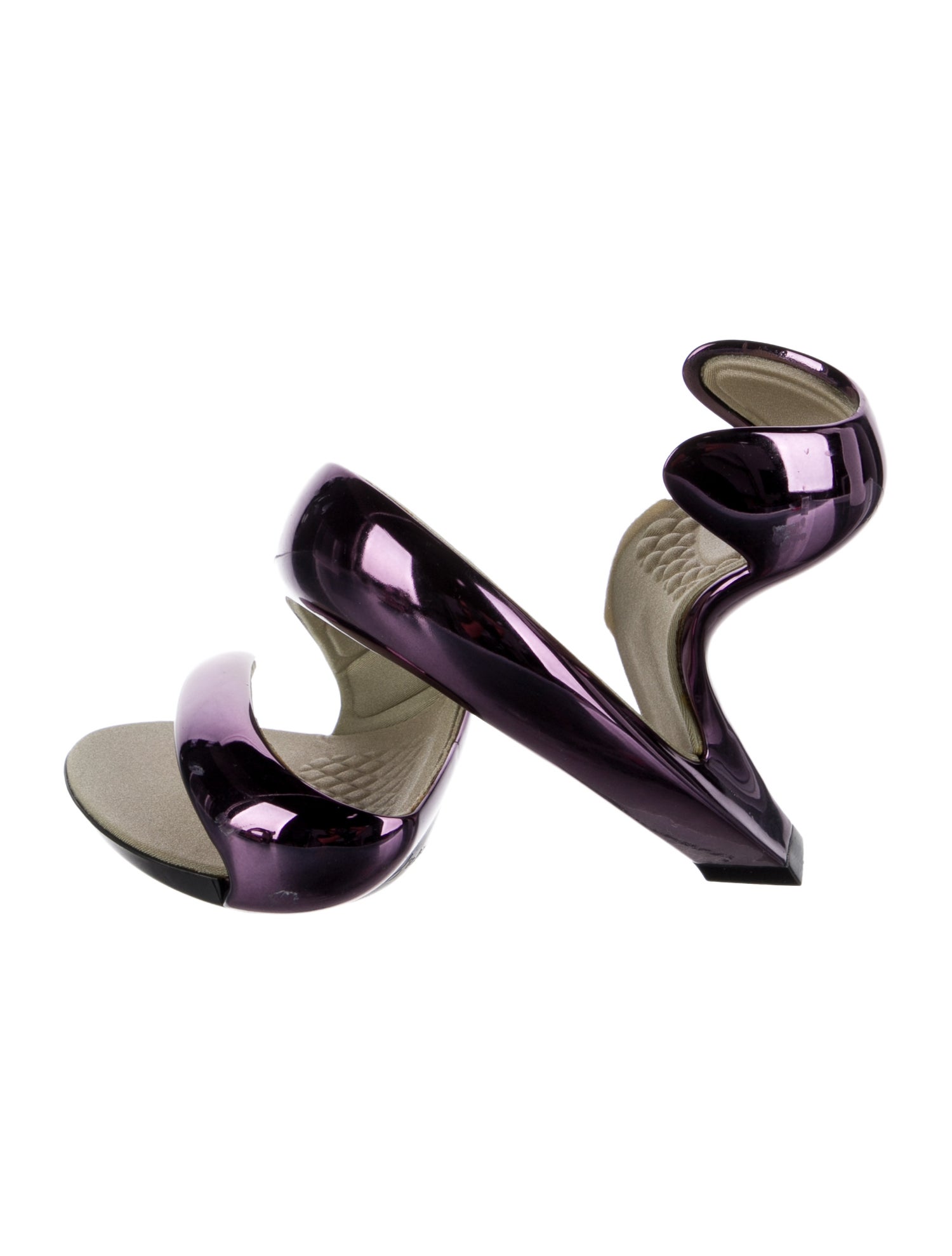 Julian Hakes Leather Slingback Sandals