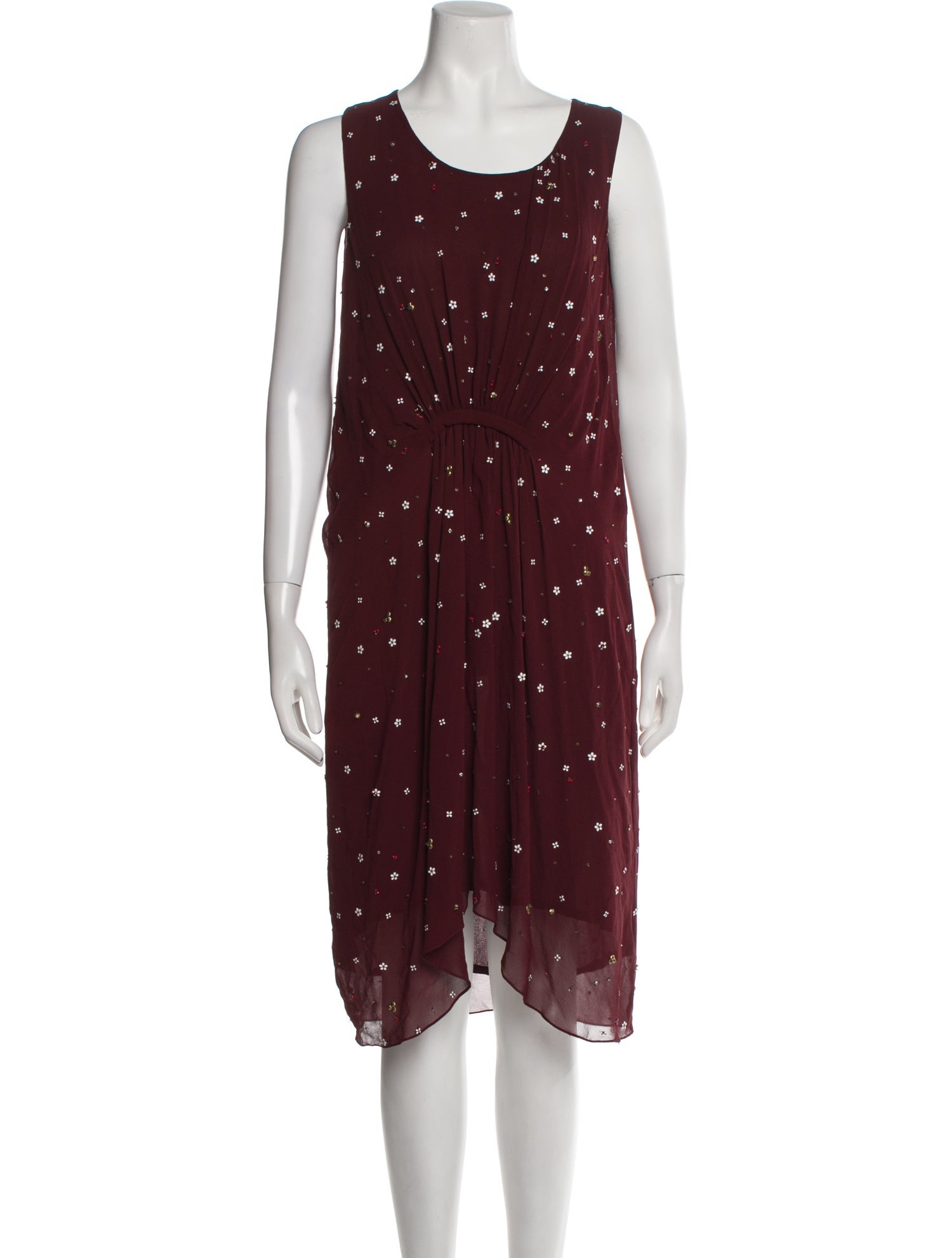 Megan Park Silk Long Dress