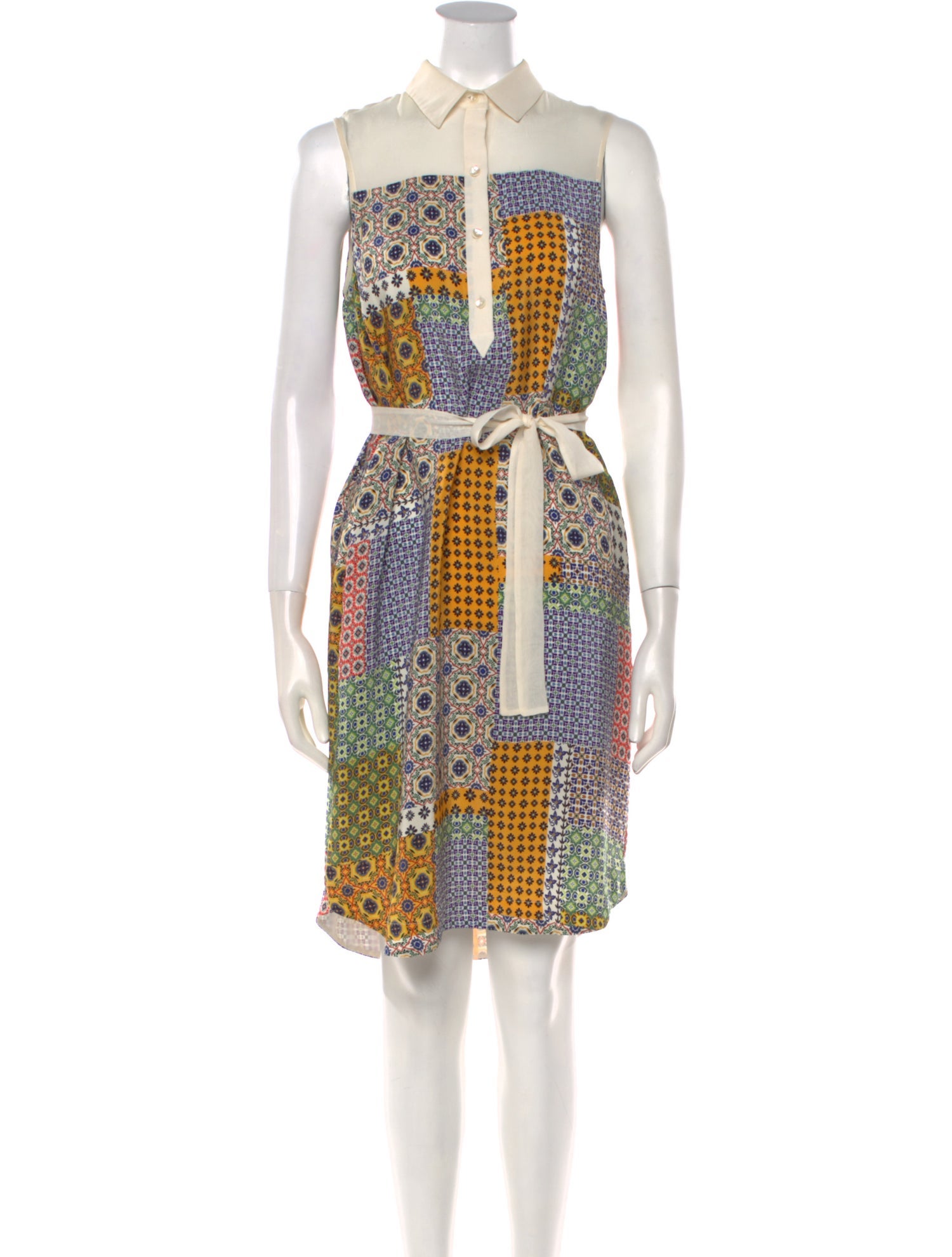 Megan Park Printed Mini Dress