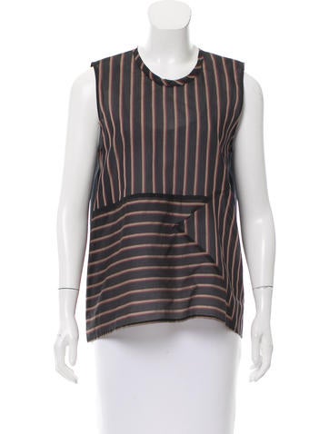 Obakki Sleeveless Striped Top w/ Tags