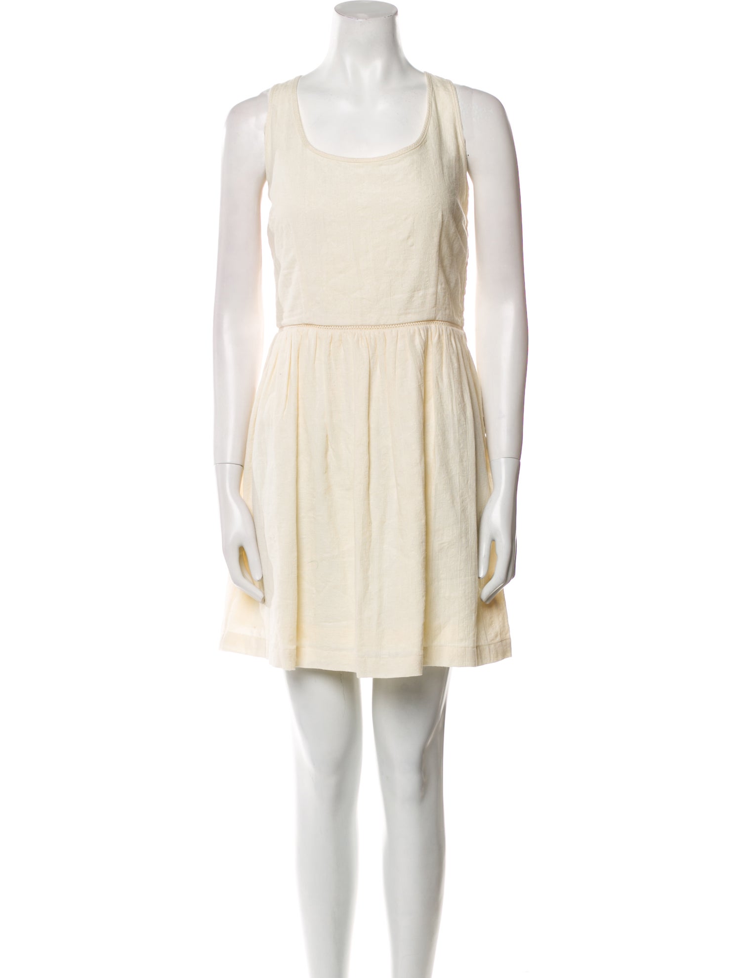 Organic by John Patrick Scoop Neck Mini Dress