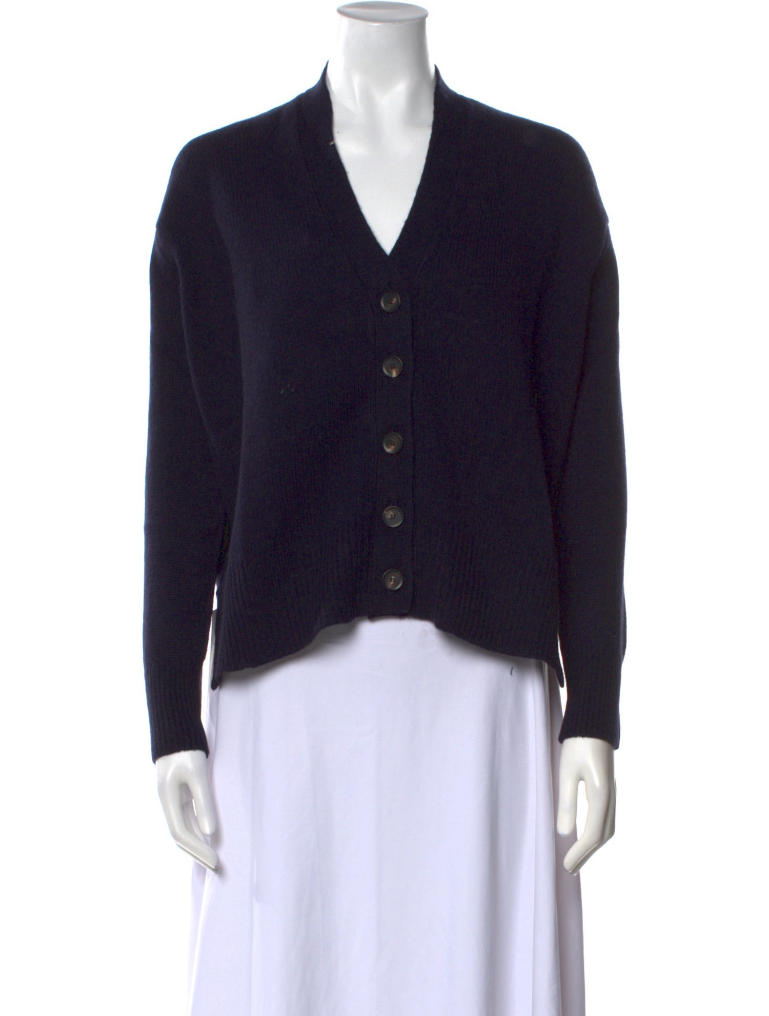 Organic by John Patrick Cashmere V-Neck Sweater w/ Tags