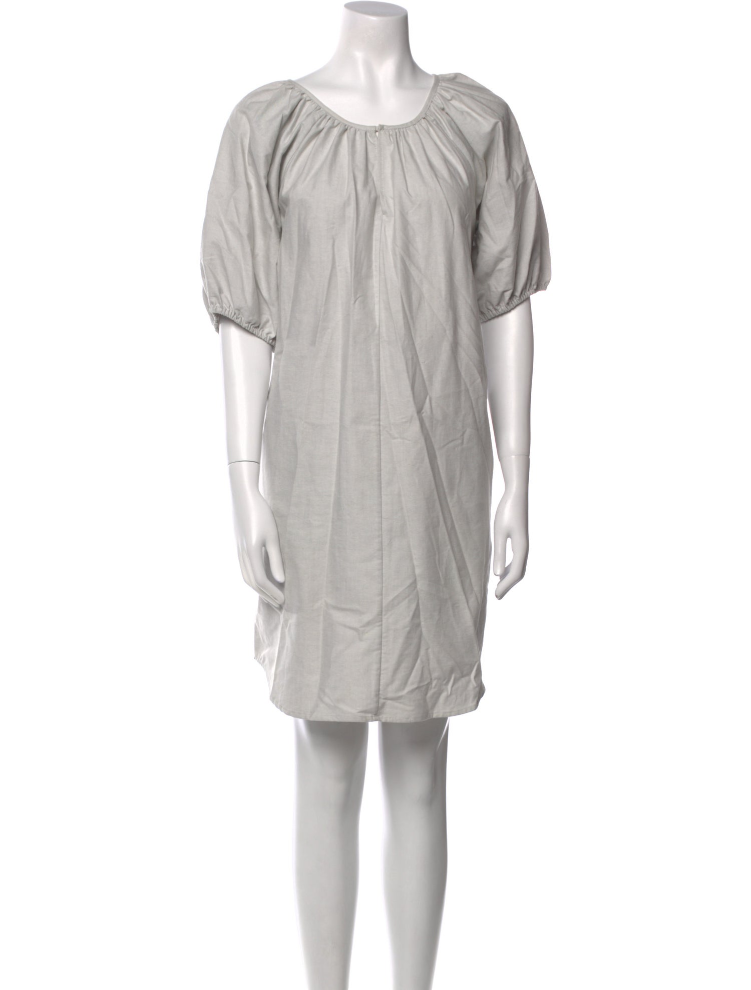 Organic by John Patrick Scoop Neck Mini Dress