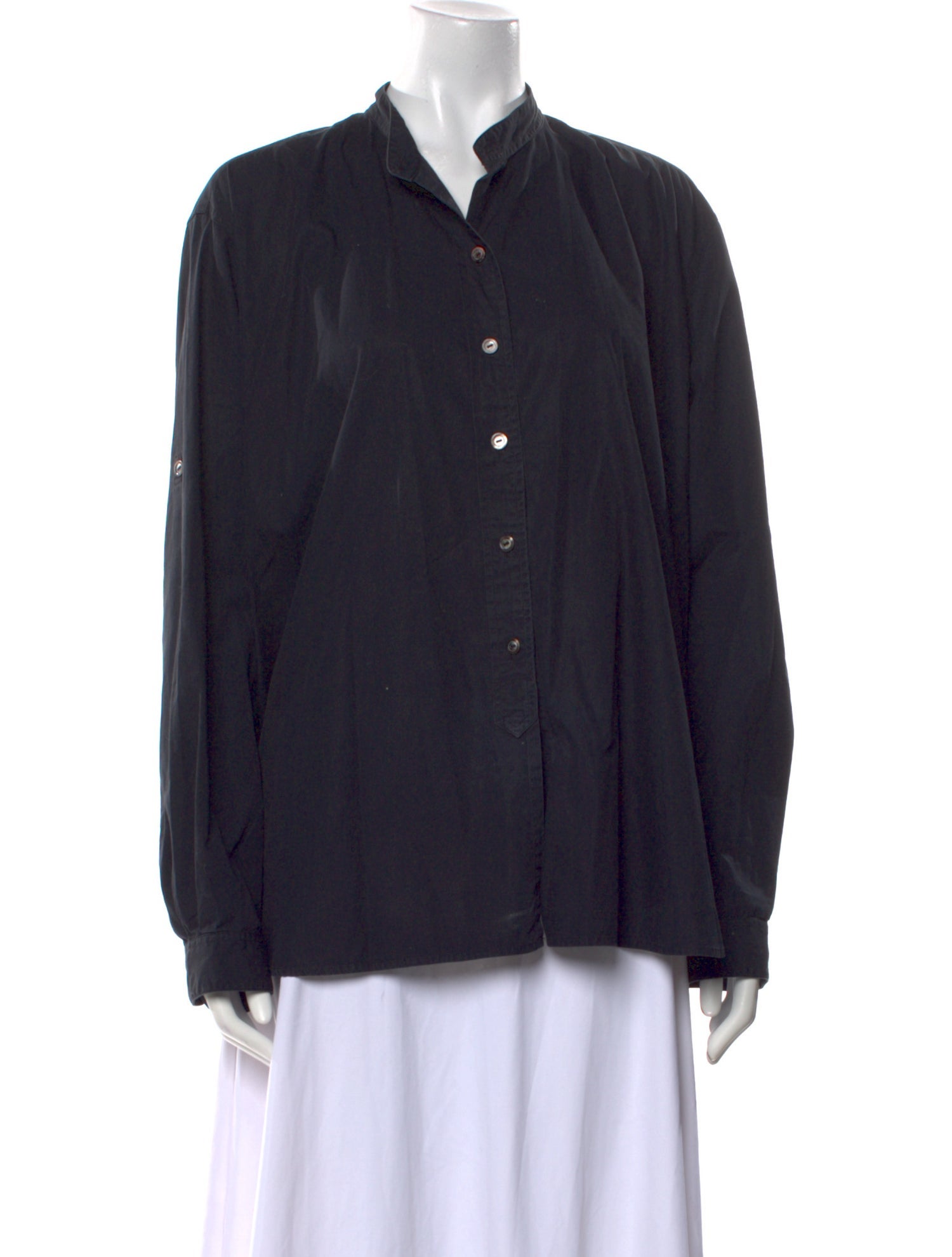 Organic by John Patrick Long Sleeve Button-Up Top
