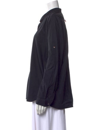 Organic by John Patrick Long Sleeve Button-Up Top