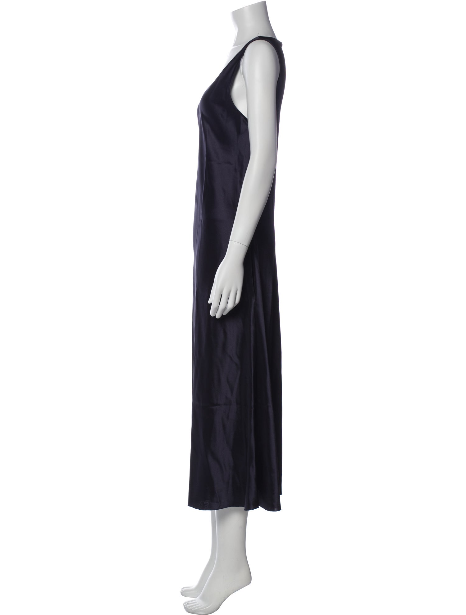 Organic by John Patrick V-Neck Midi Length Dress