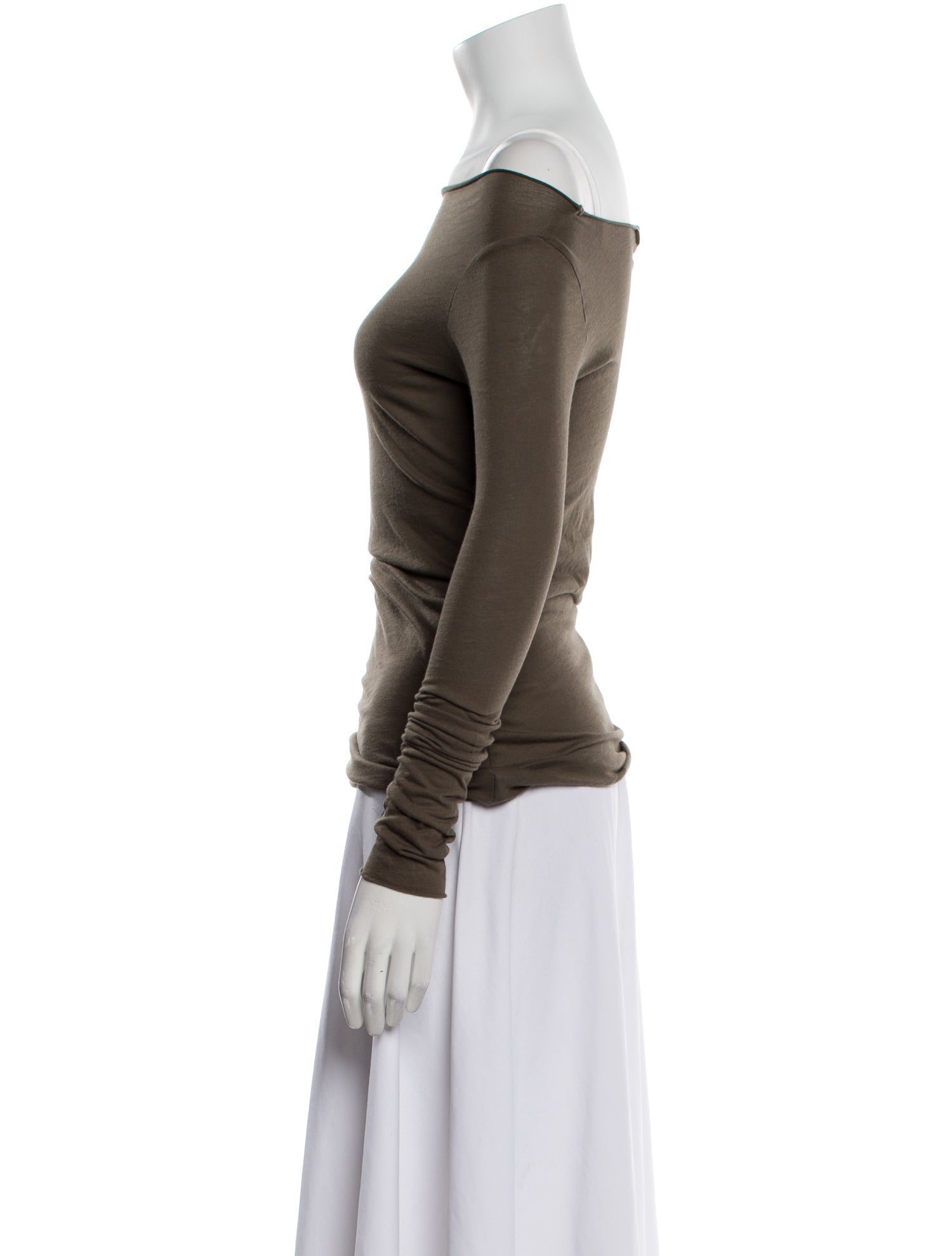 Organic by John Patrick Off-The-Shoulder Long Sleeve Top