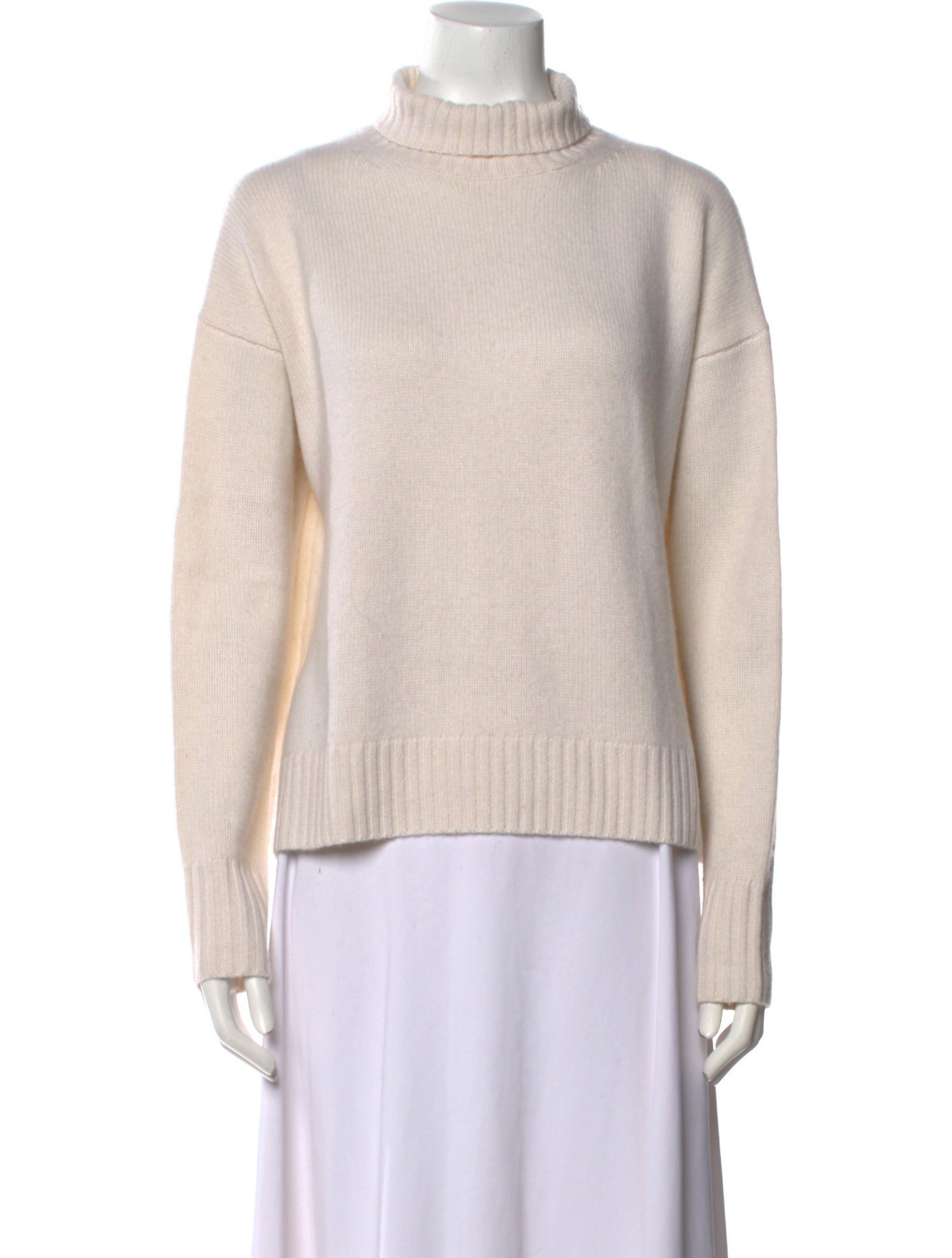 Organic by John Patrick Cashmere Turtleneck Sweater