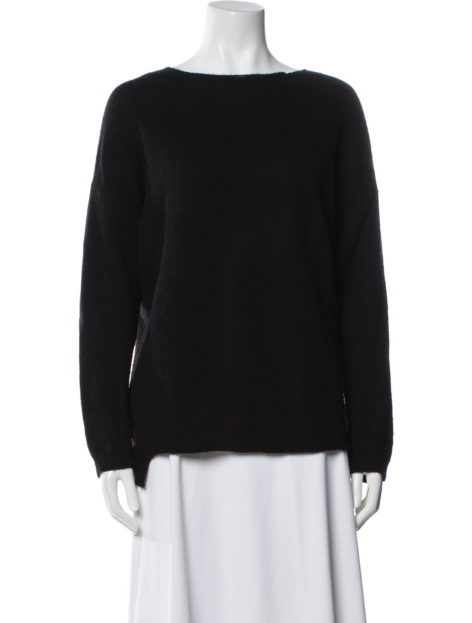 Organic by John Patrick Wool Bateau Neckline Sweater