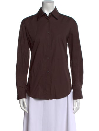 Organic by John Patrick Long Sleeve Button-Up Top