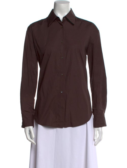 Organic by John Patrick Long Sleeve Button-Up Top