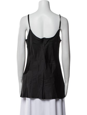 Organic by John Patrick V-Neck Sleeveless Top