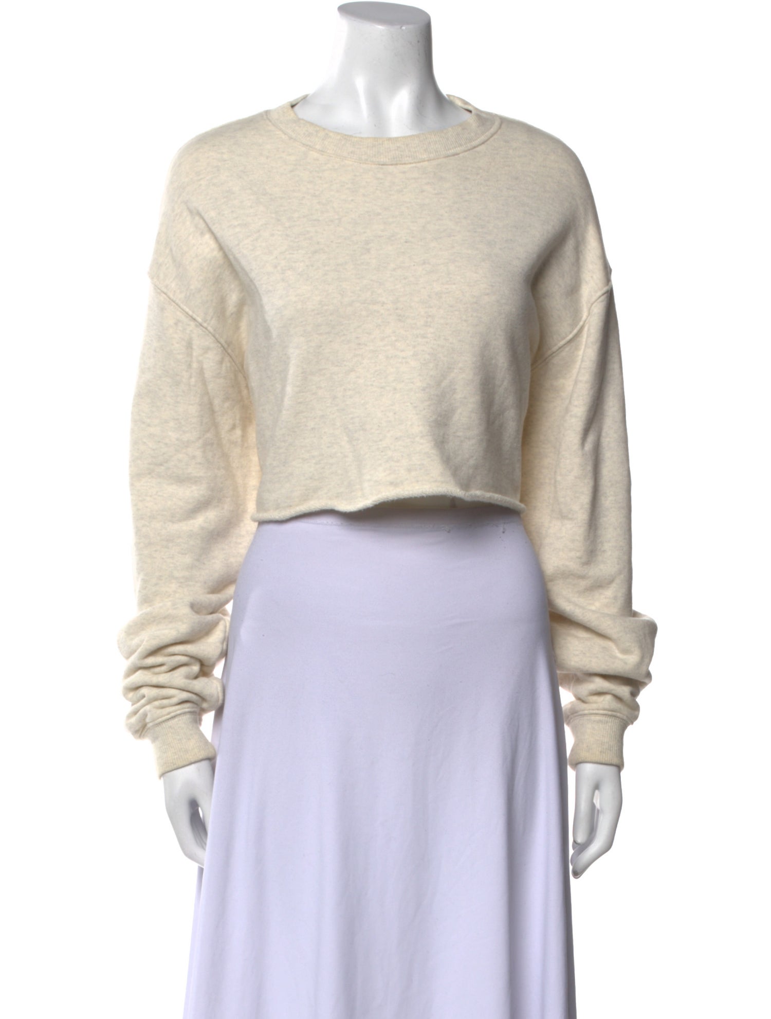 Organic by John Patrick Bateau Neckline Long Sleeve Sweatshirt