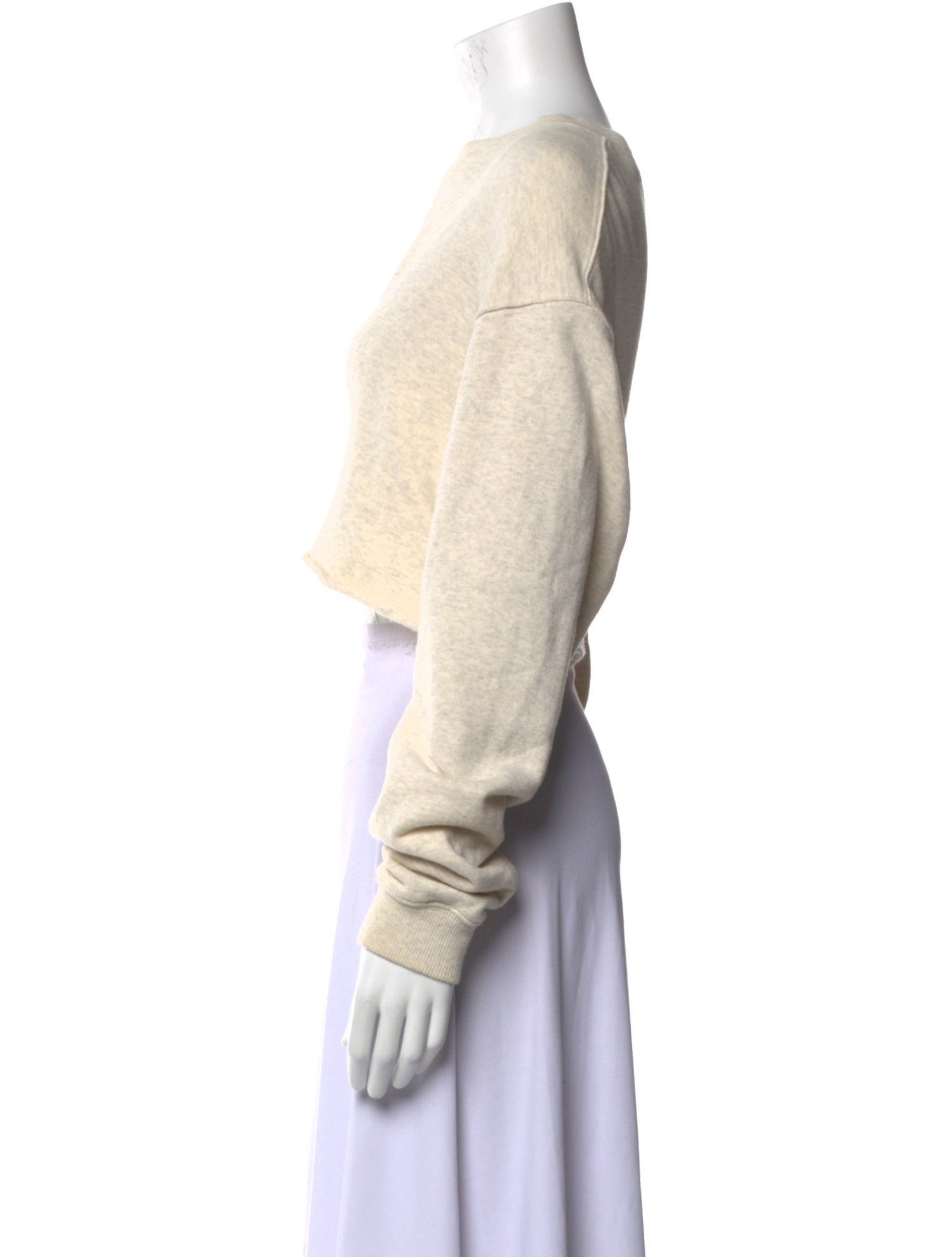 Organic by John Patrick Bateau Neckline Long Sleeve Sweatshirt