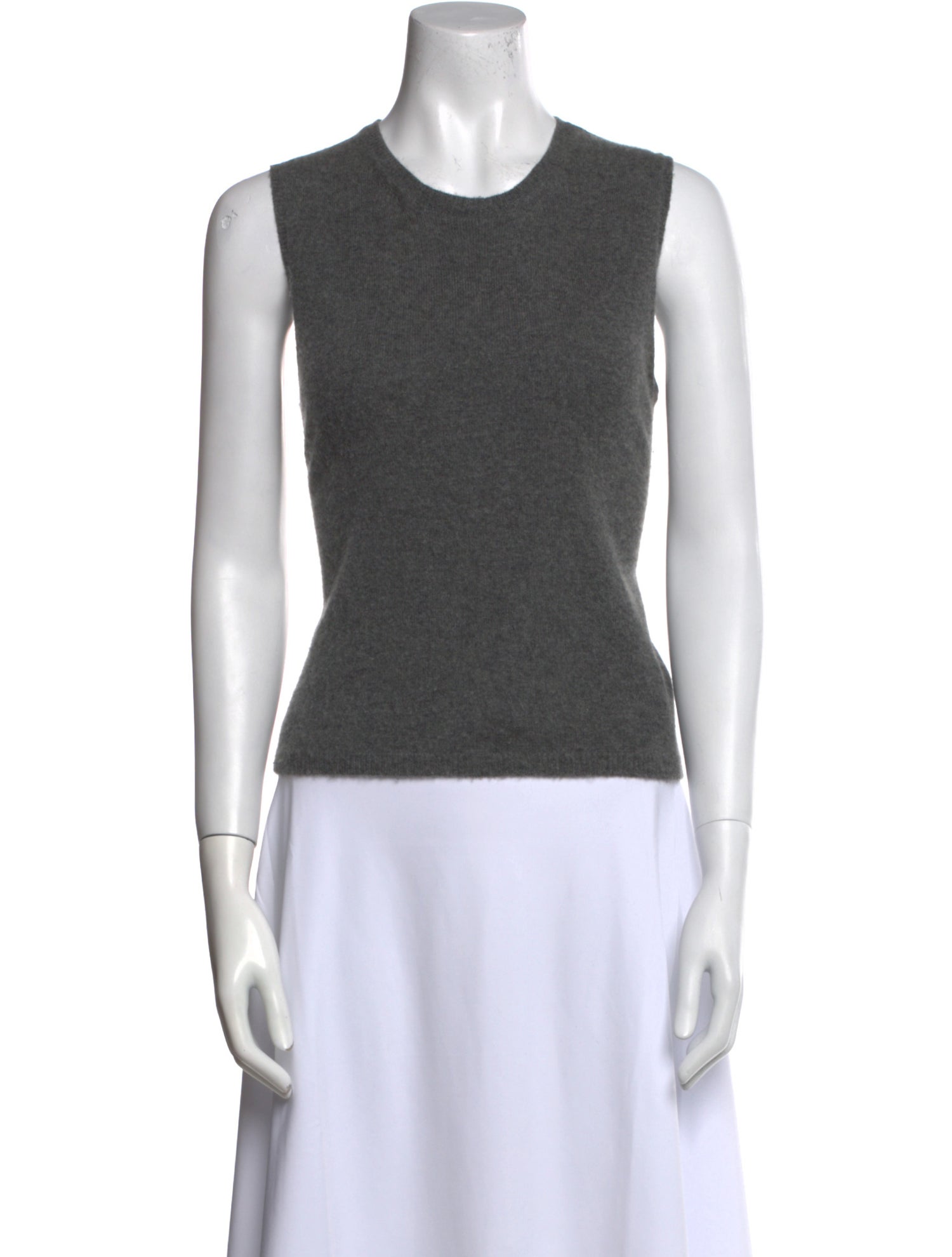 Organic by John Patrick Cashmere Crew Neck Top