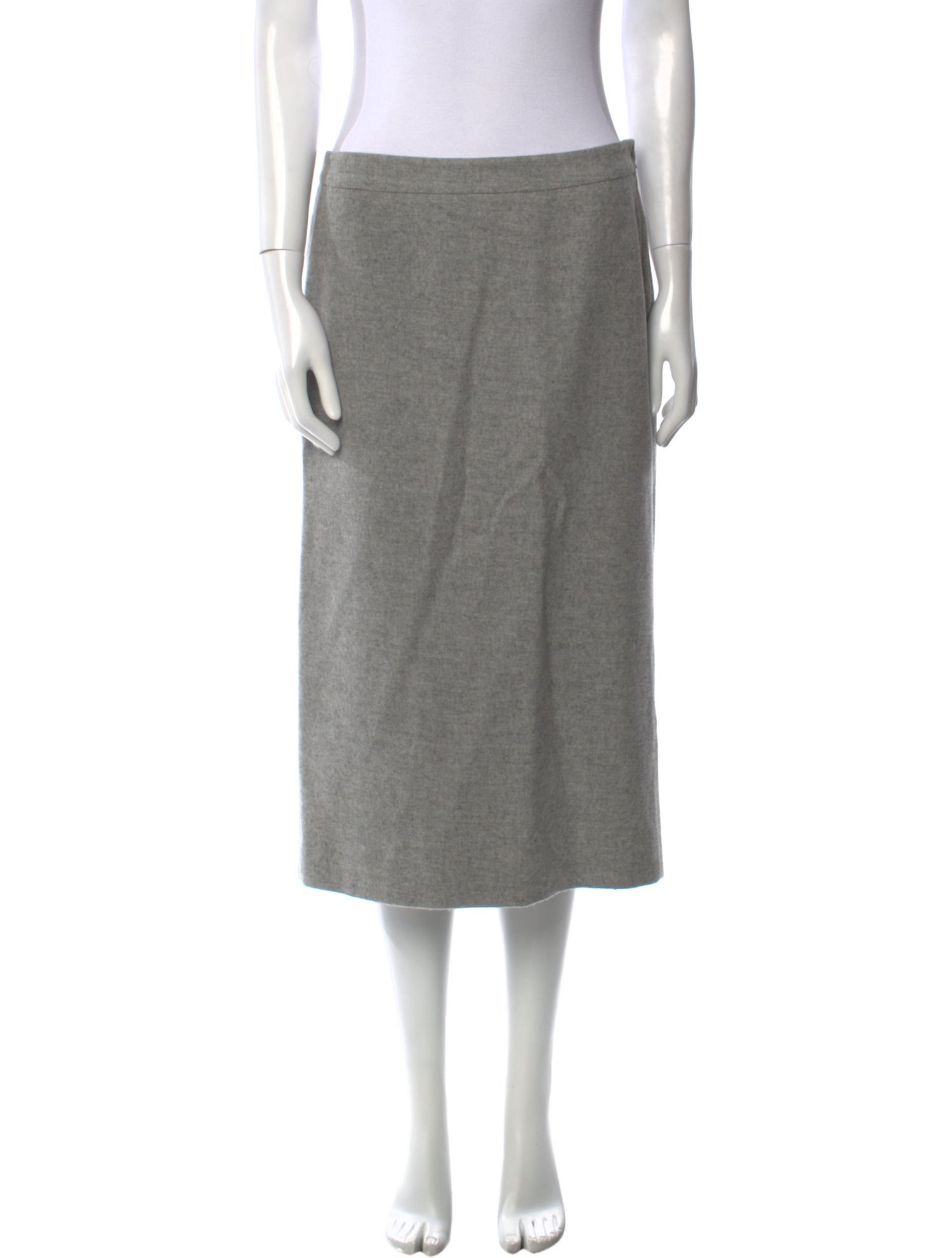 Organic by John Patrick Wool Knee-Length Skirt