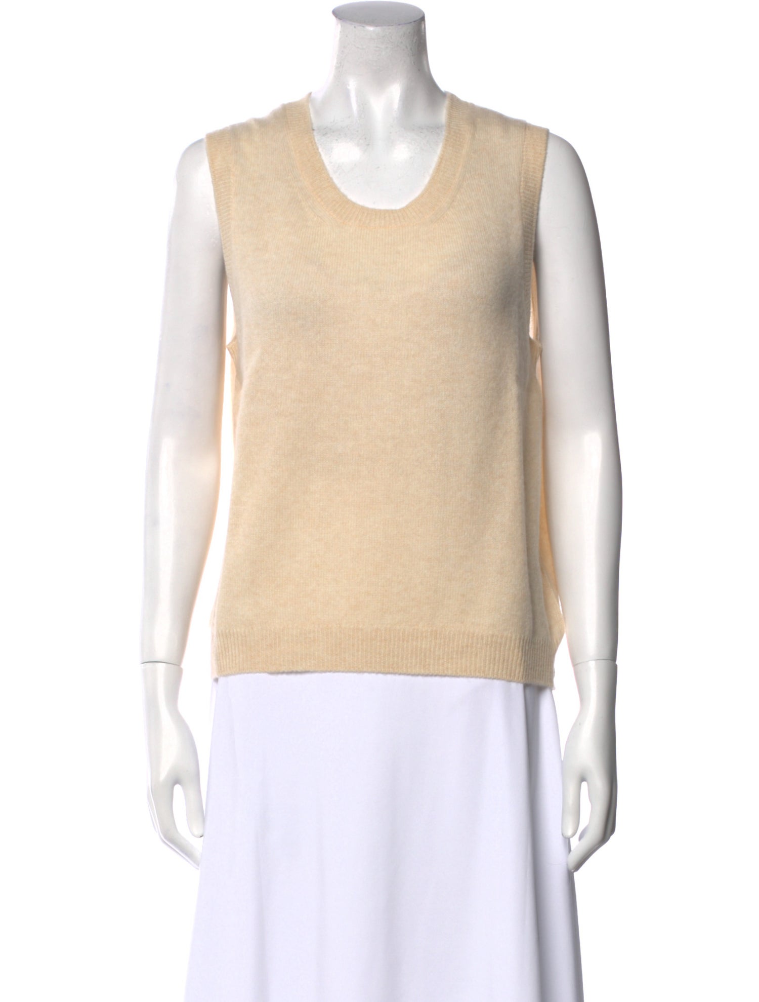 Organic by John Patrick Cashmere Scoop Neck Sweater w/ Tags