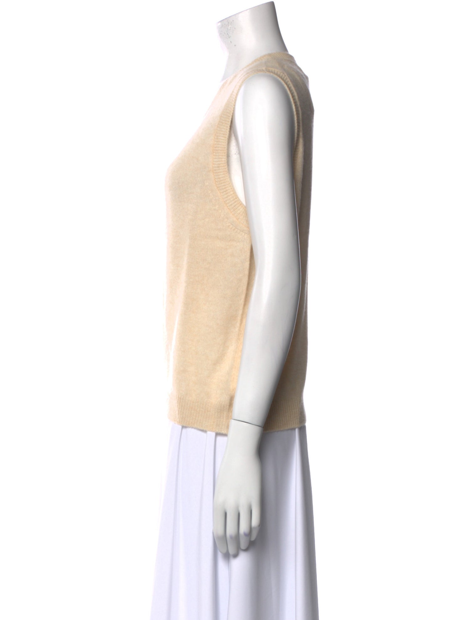 Organic by John Patrick Cashmere Scoop Neck Sweater w/ Tags