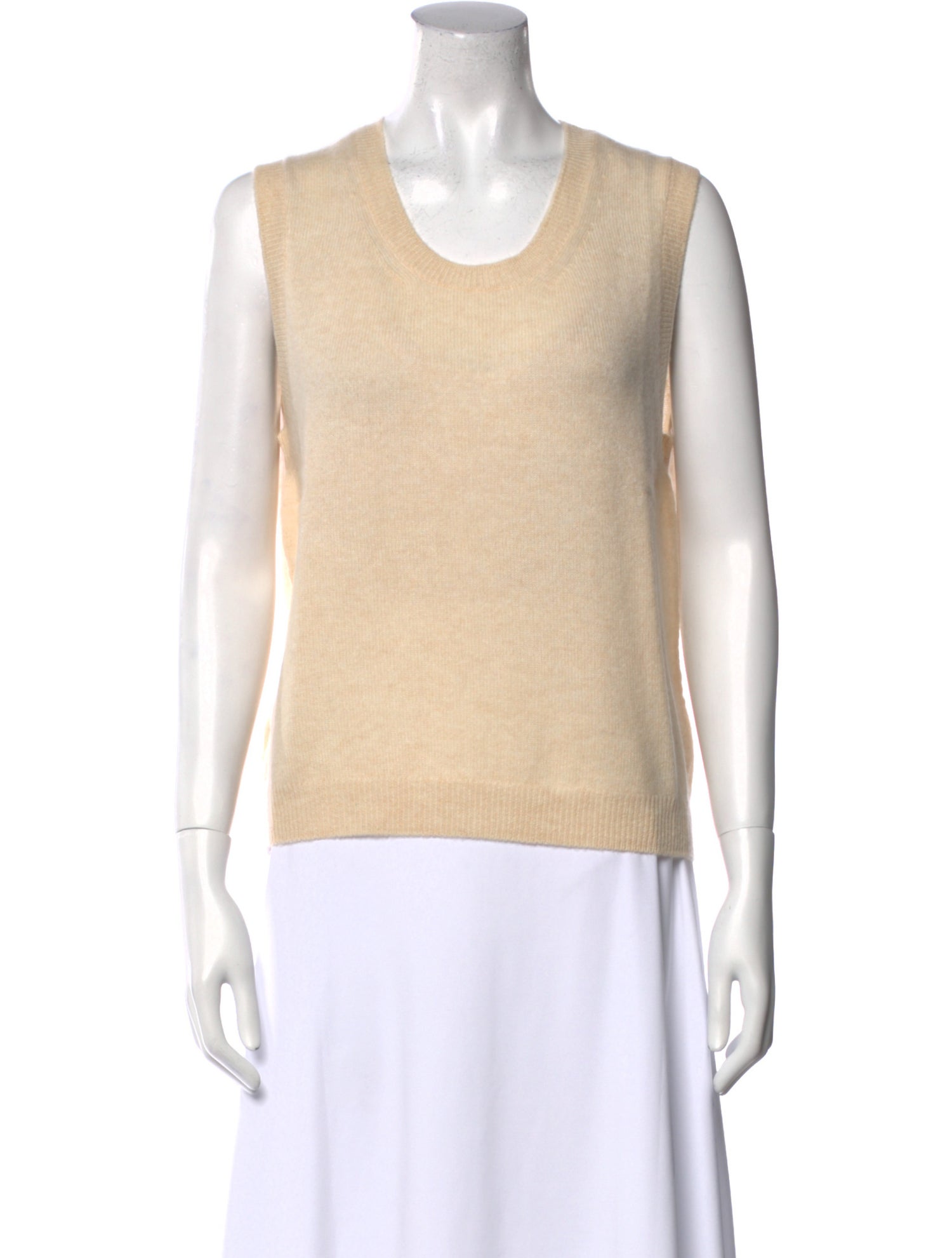 Organic by John Patrick Cashmere Scoop Neck Sweater w/ Tags