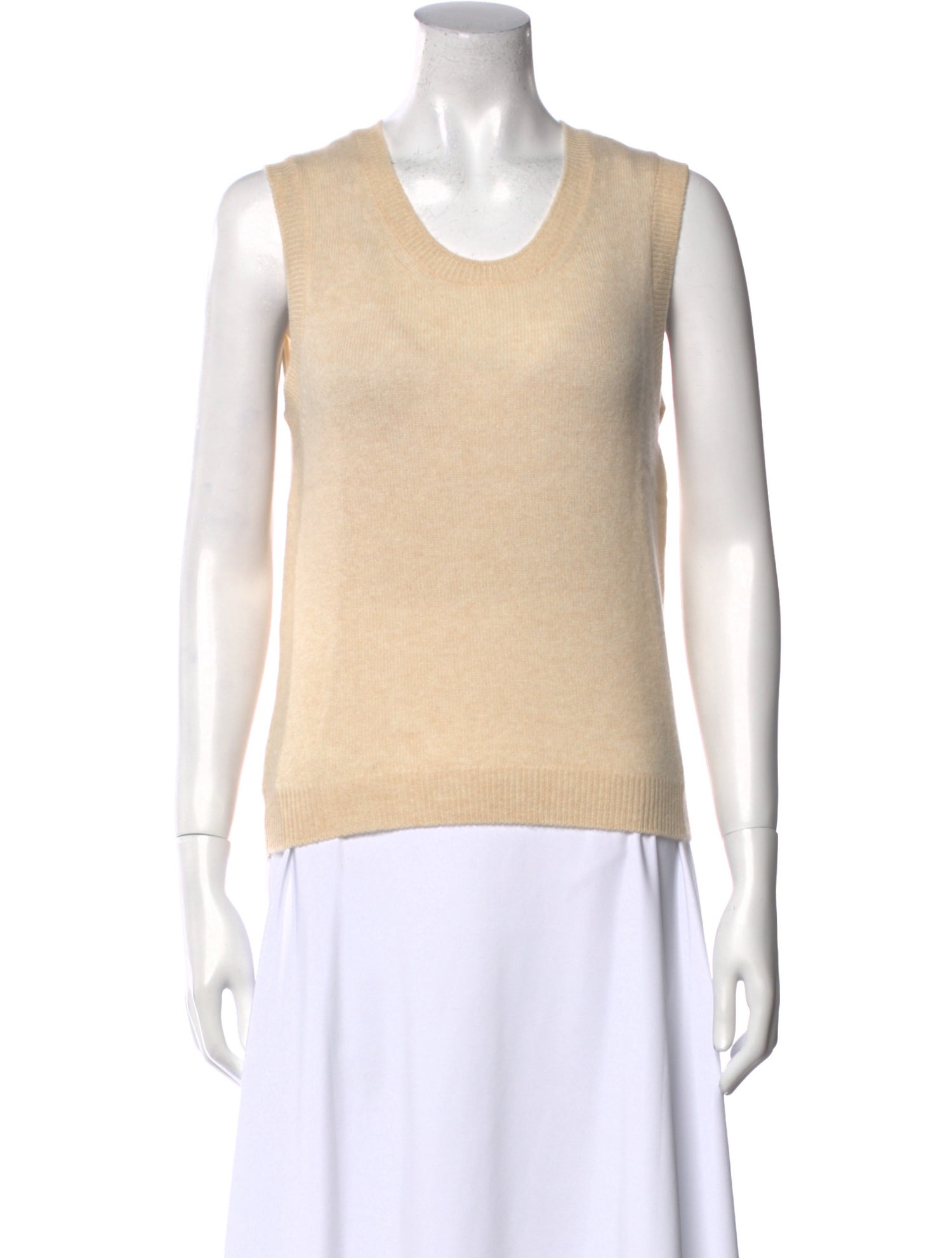 Organic by John Patrick Cashmere Scoop Neck Sweater w/ Tags