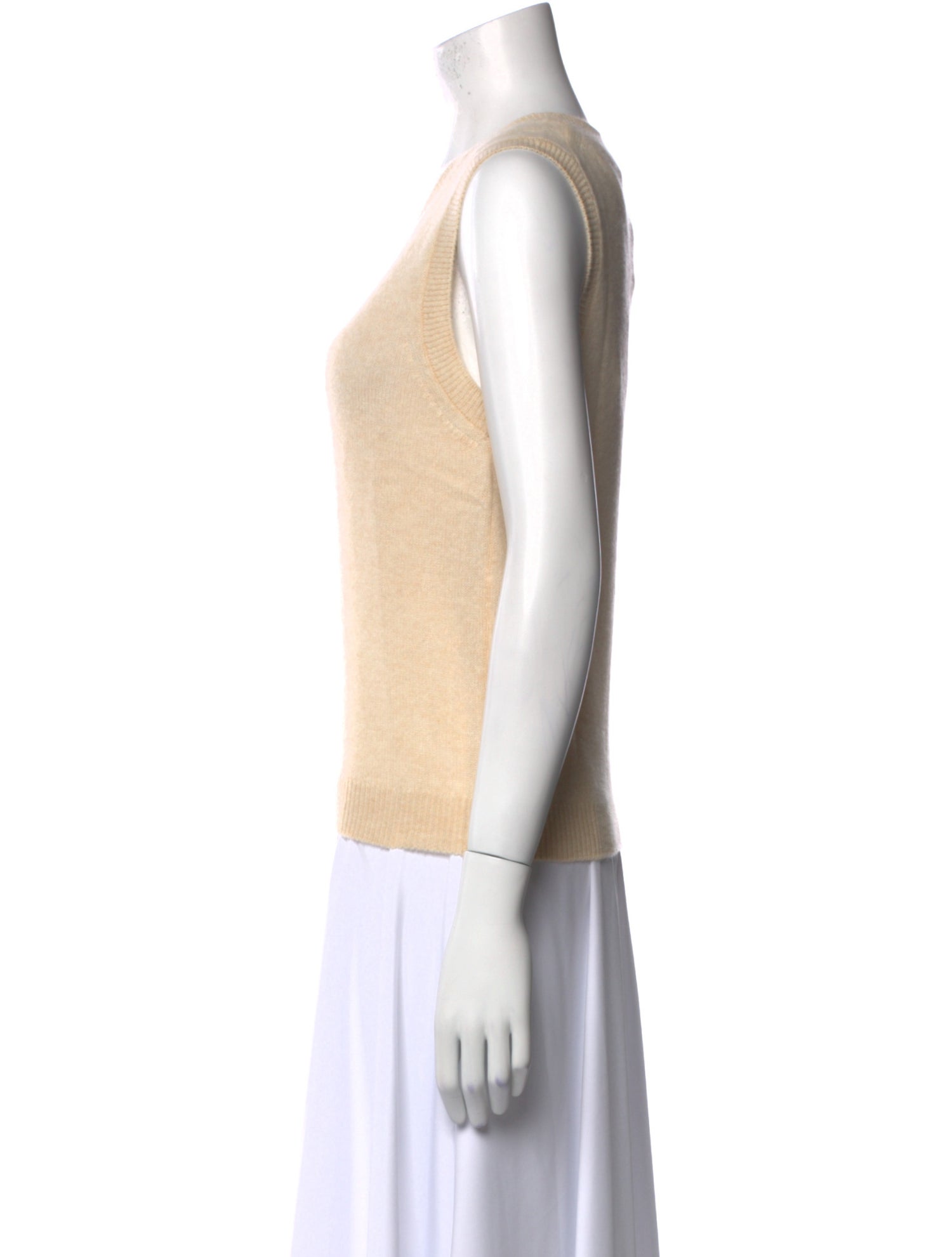 Organic by John Patrick Cashmere Scoop Neck Sweater w/ Tags