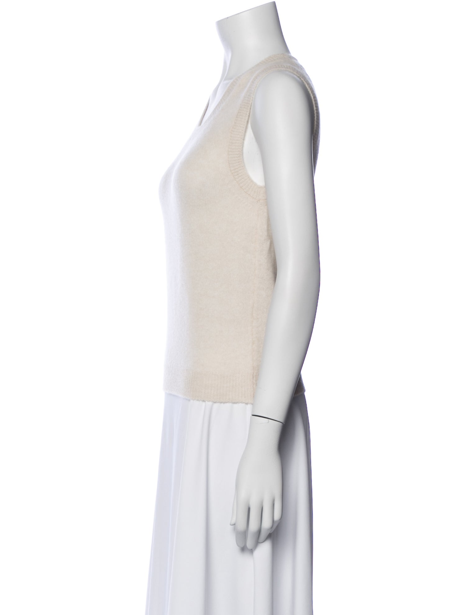 Organic by John Patrick Cashmere Scoop Neck Sweater w/ Tags