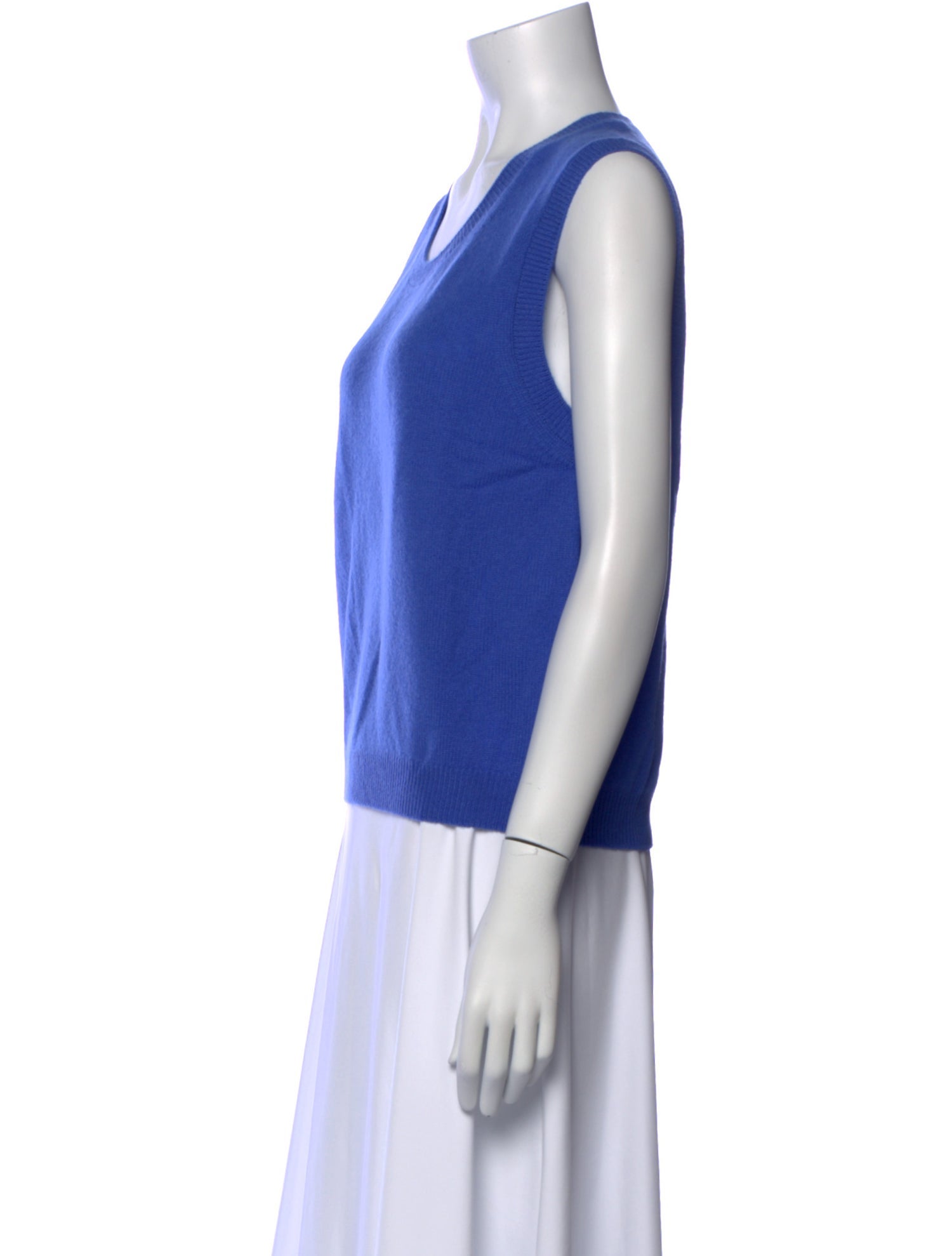 Organic by John Patrick Cashmere Scoop Neck Sweater w/ Tags