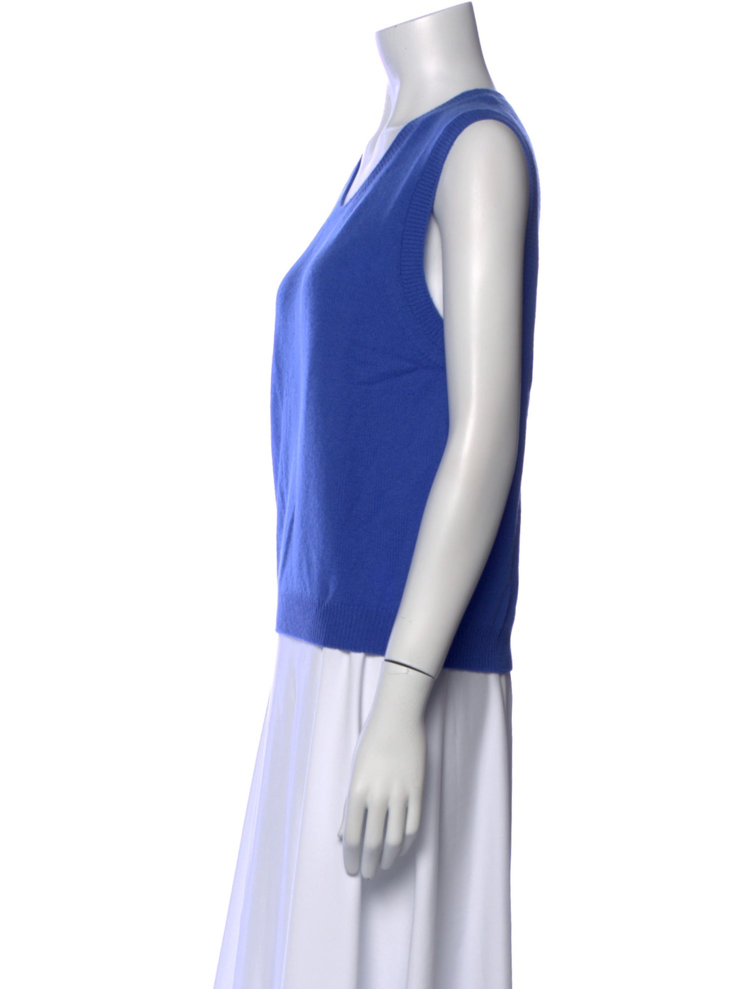 Organic by John Patrick Cashmere Scoop Neck Sweater w/ Tags